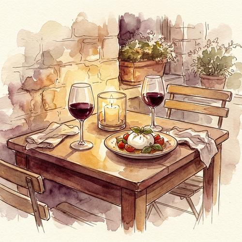 the corner table